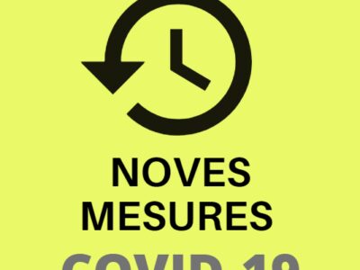Gran flexibilització de les mesures de contenció de la Covid-19